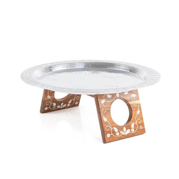 Round Aluminium Tray - Medium