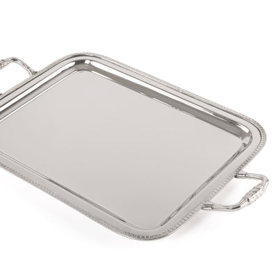 صينية تقديم معدنية - حجم وسط