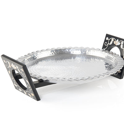 صينية ألمنيوم دائرية - وسط