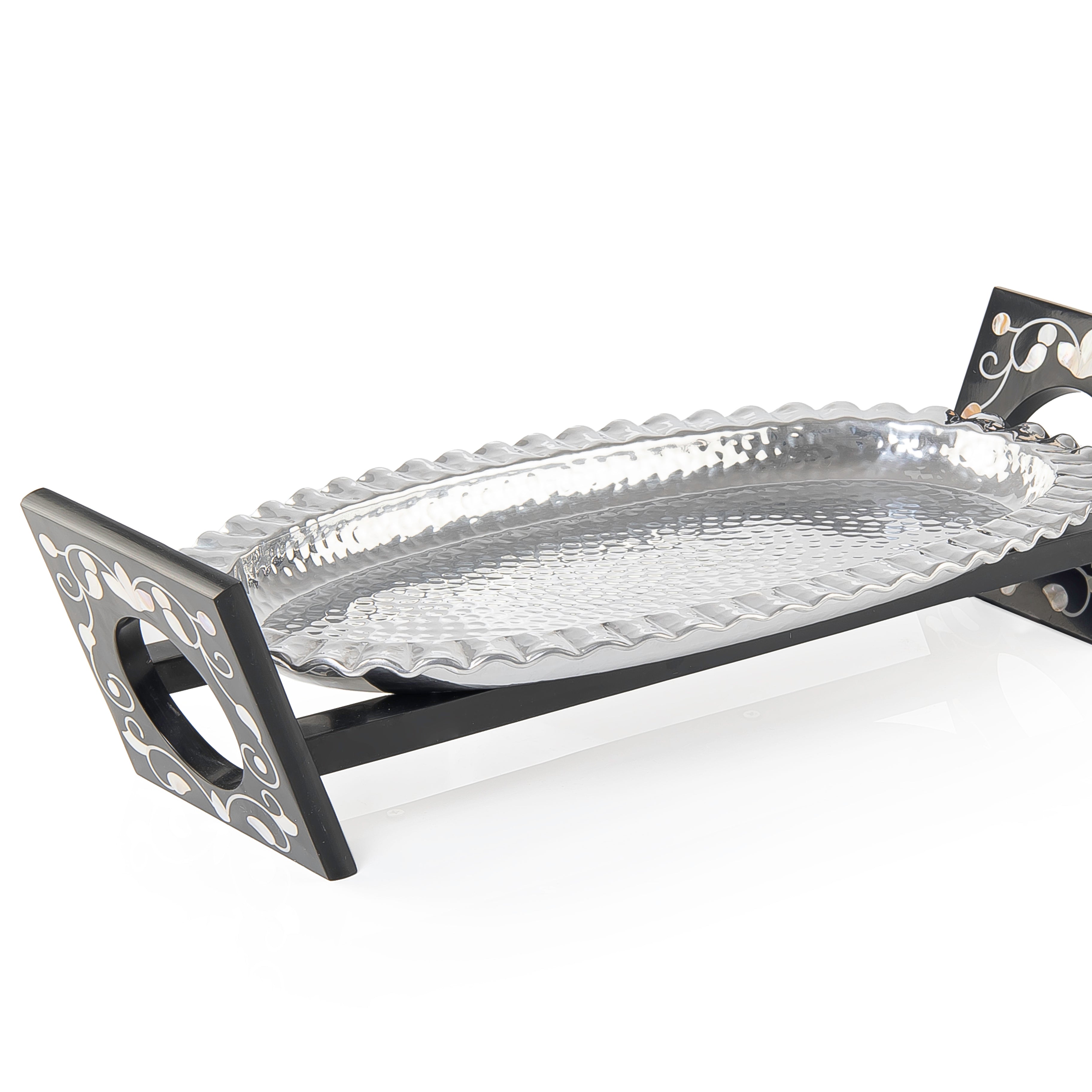 Oval Aluminum Tray - Medium