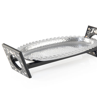 Oval Aluminum Tray - Medium