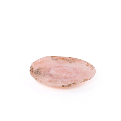 طبق تقديم صغير من الراتينج – وردي 