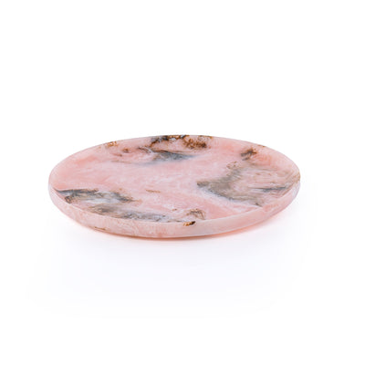 Small Resin Serving Platter - Pink