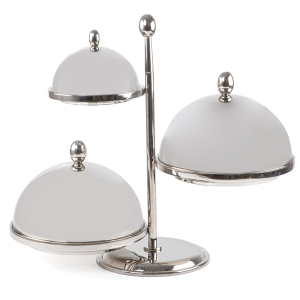 3-Tier Nickel Plated Cake Stand