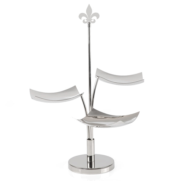 Silver 3-Tier Cake Stand