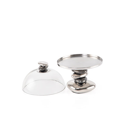 ستاند معدني لتقديم الكيك - صغير