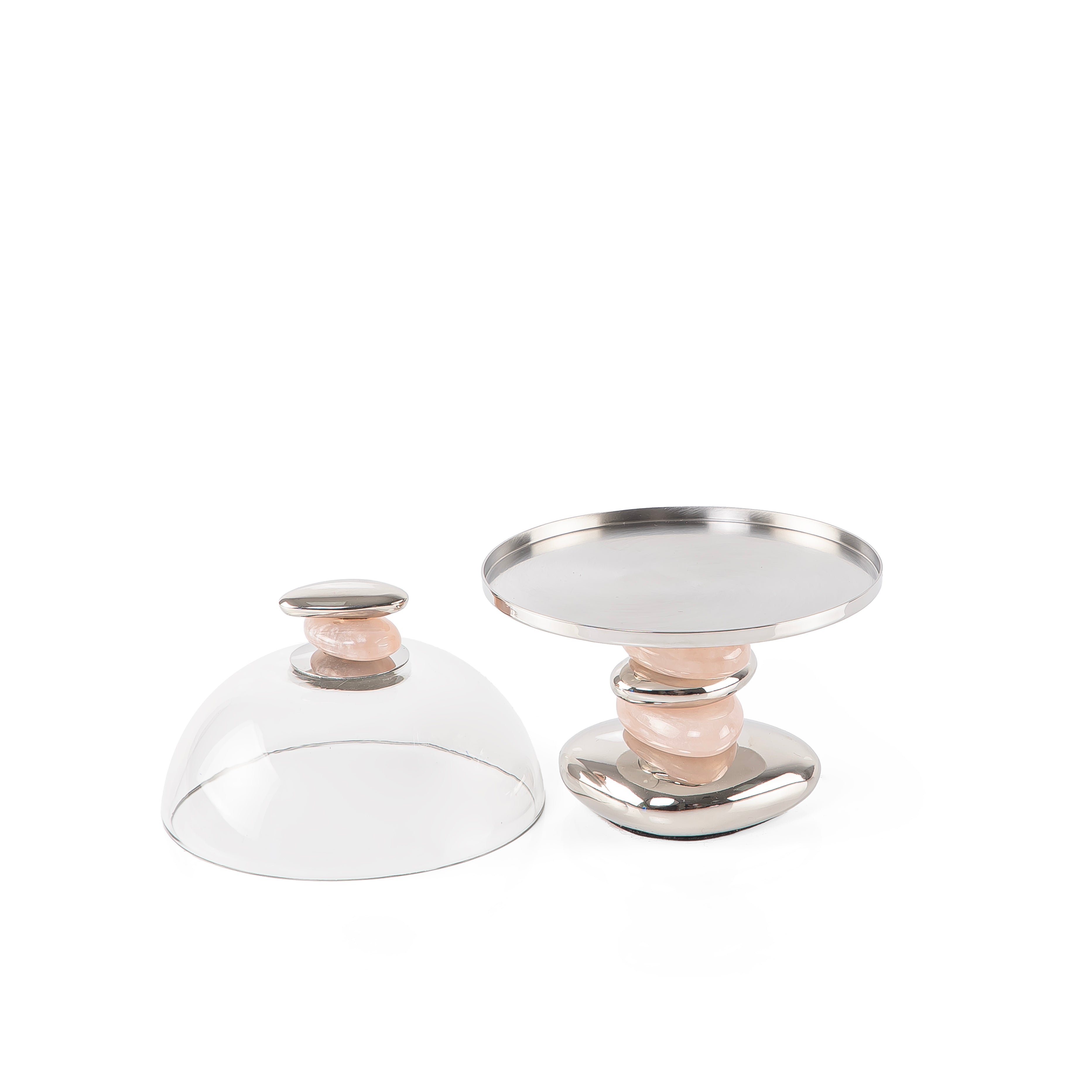 ستاند معدني لتقديم الكيك - صغير