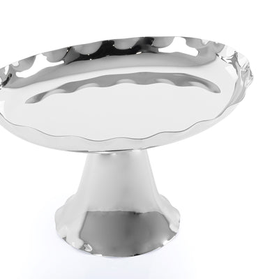 Oval Metal Serveware Stand - Small