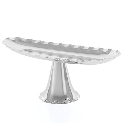 Oval Metal Serveware Stand - Large