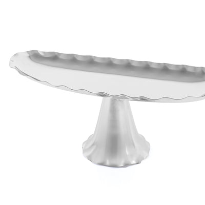 Oval Metal Serveware Stand - Small