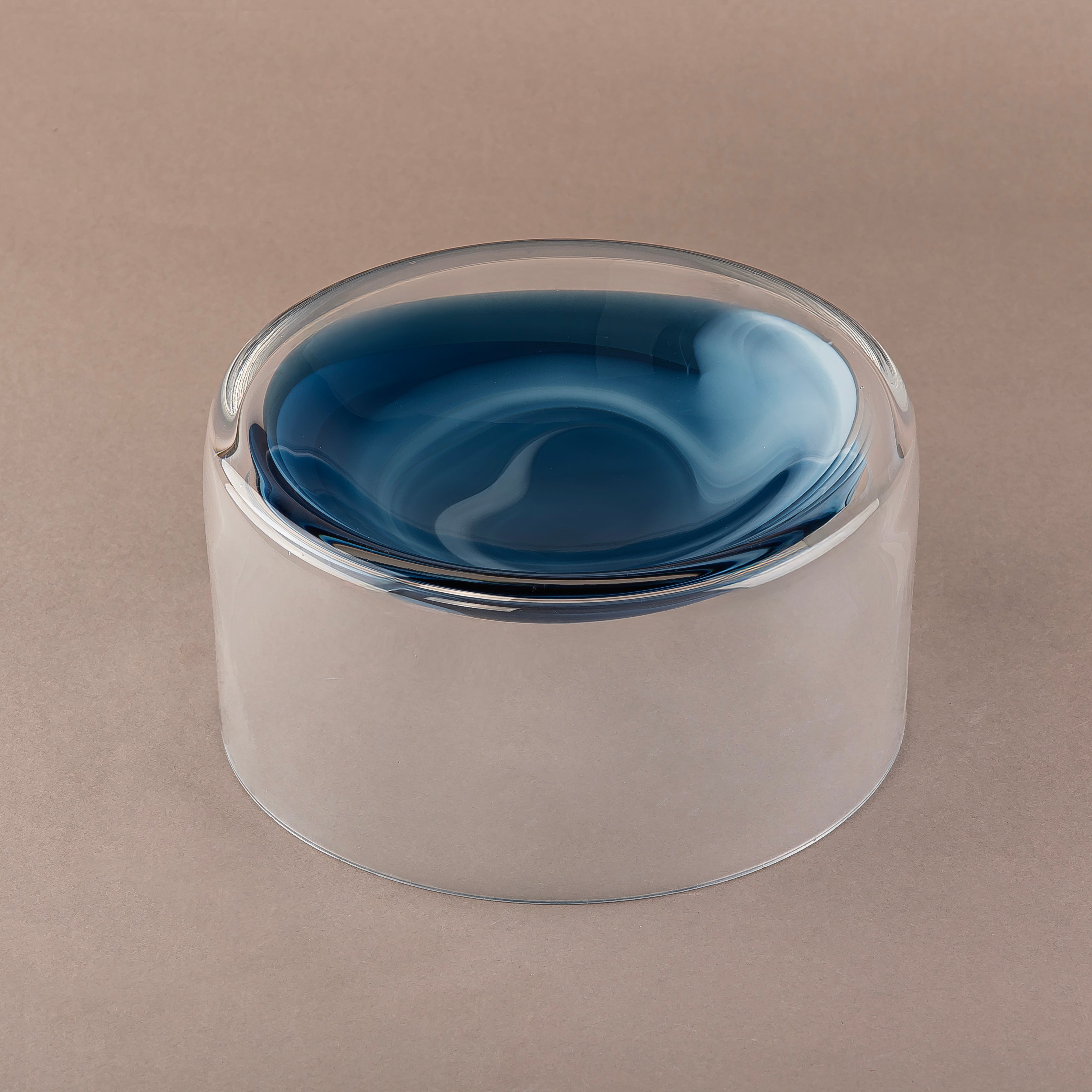 ستاند تقديم زجاج - أزرق