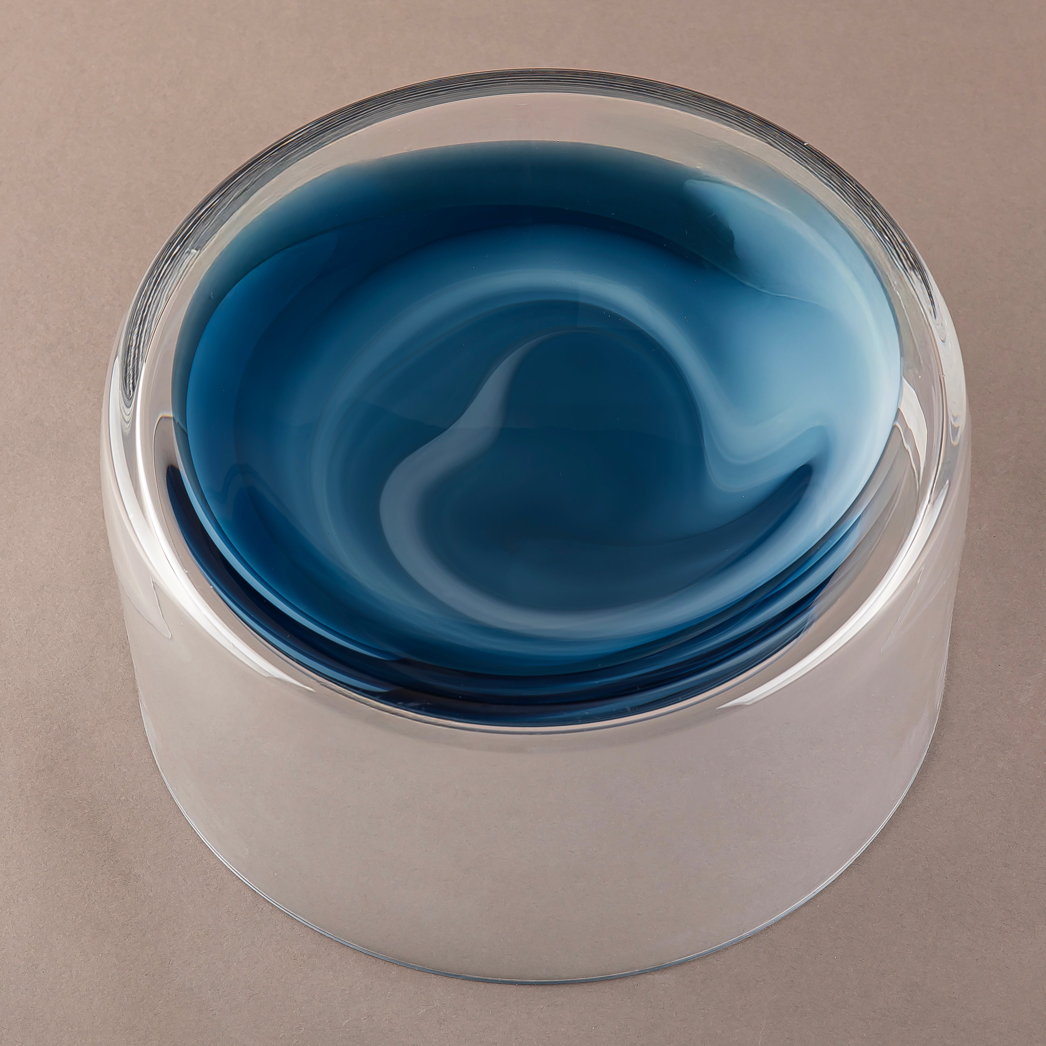 ستاند تقديم زجاج - أزرق