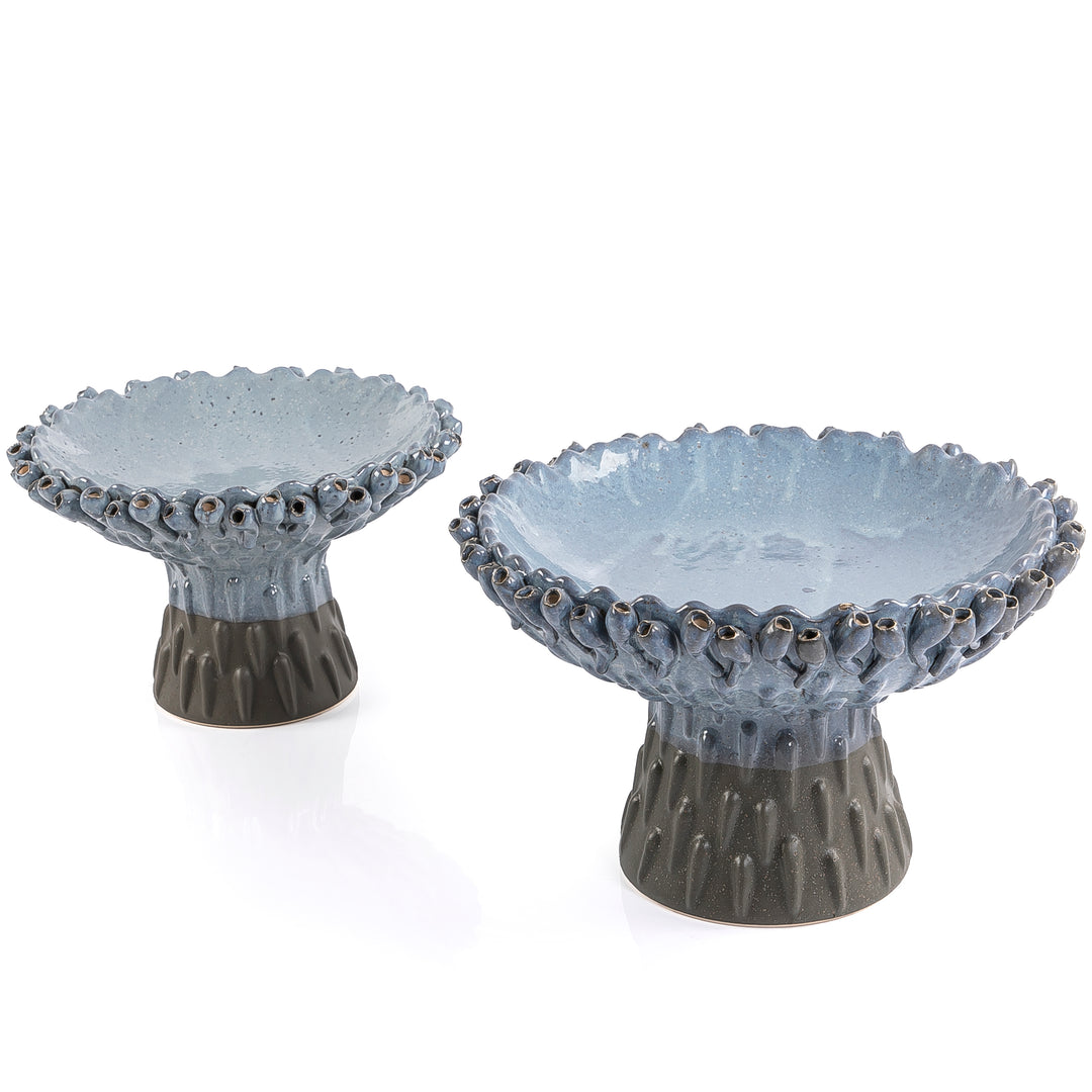 Set of 2 marble stand