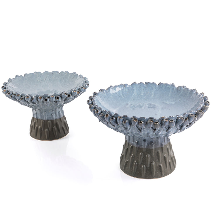 Set of 2 marble stand