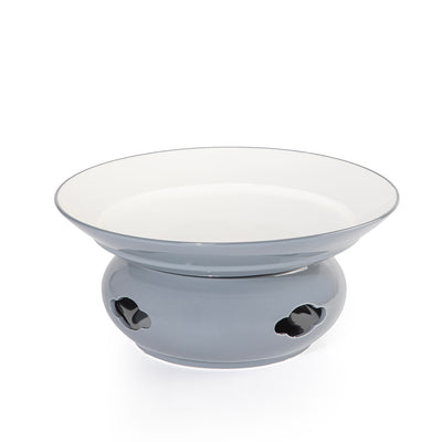 CERAMIC PLATE WITH STOVE STAND