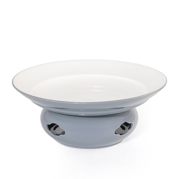 CERAMIC PLATE WITH STOVE STAND