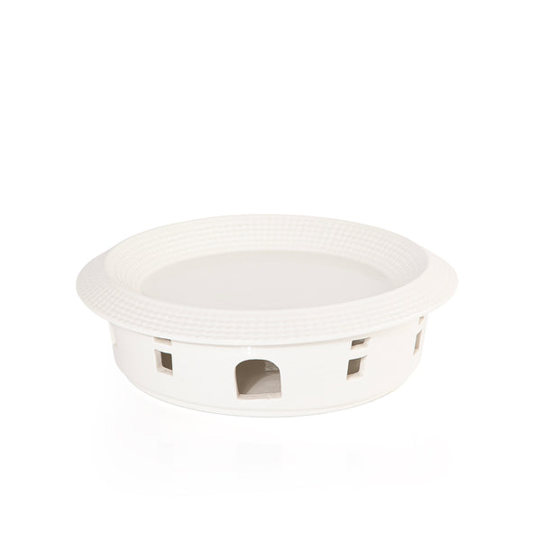 CERAMIC PLATE WITH STOVE STAND