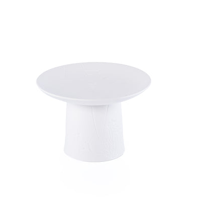 Mat White Ceramic Stand