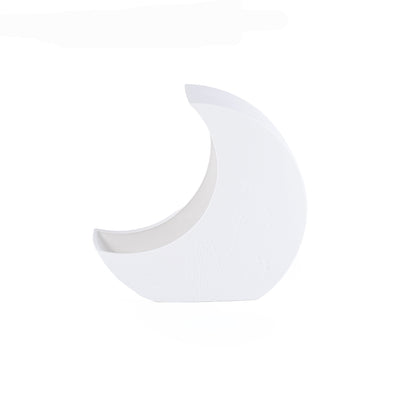 Mat White Ceramic Stand