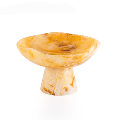 Large Resin Circular Stand - Amber