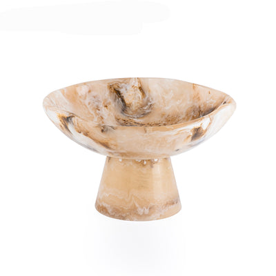 Large Resin Circular Stand - Beige