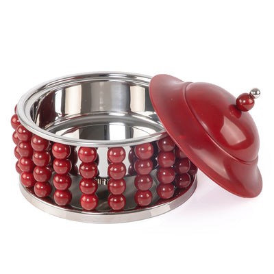 Resin Chafing Dish With Cover 2L - Maroon