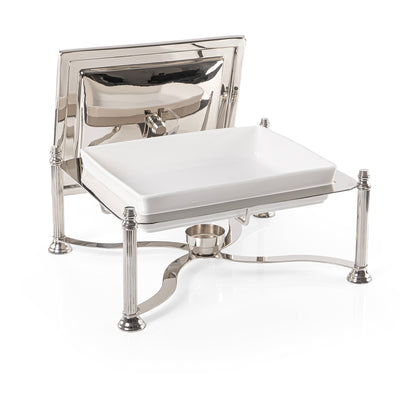 سخان طعام مربع من الإستانلس ستيل - وسط