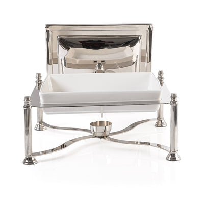 سخان طعام مربع من الإستانلس ستيل - وسط