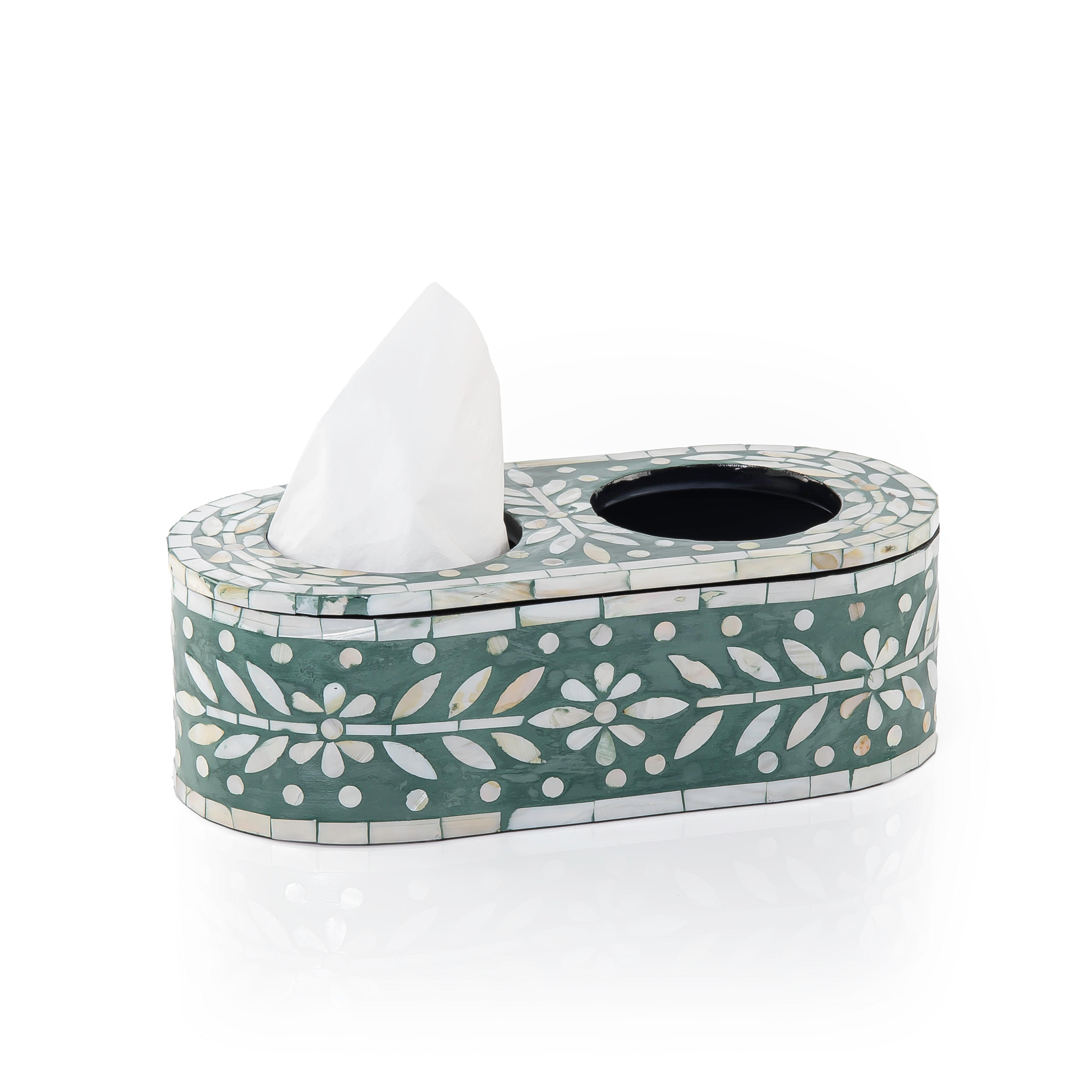 بوكس مناديل أخضر