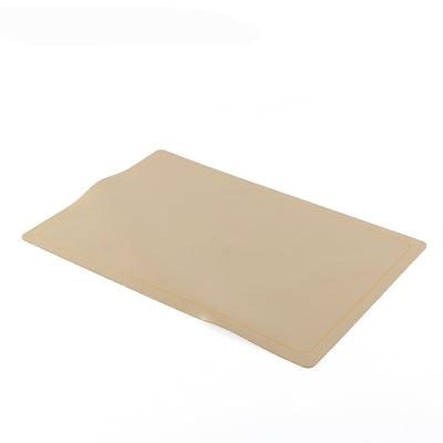 مفرش طاولة من الجلد الصناعي - ذهبي