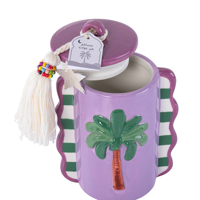 جار قريقعان سيراميك - بنفسجي