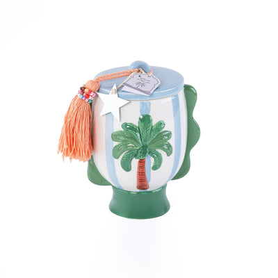 جار قريقعان سيراميك - أزرق فاتح