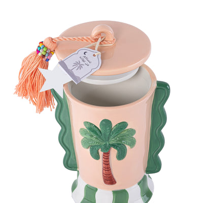 جار قريقعان سيراميك - برتقالي فاتح