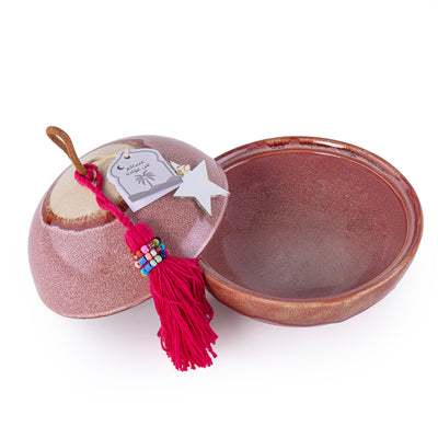 بوكس قريقعان سيراميك - لون وردي داكن