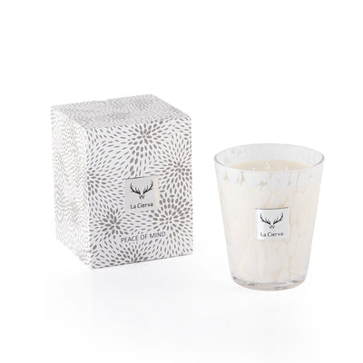 شمعة معطرة Peace of mind - أبيض من لاسيرفا 900 جرام 