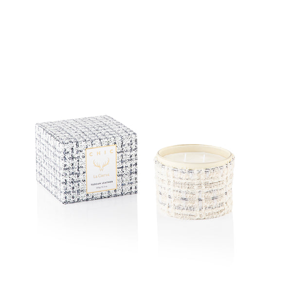 Chic Scented Candle - BEIGE from la cierva 350 gr