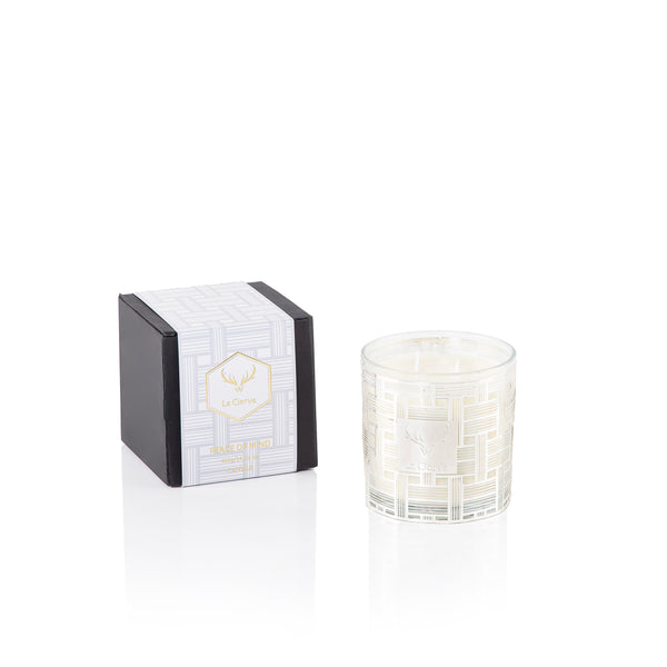 Peace of mind Scented Candle - SILVER from la cierva 400 gr