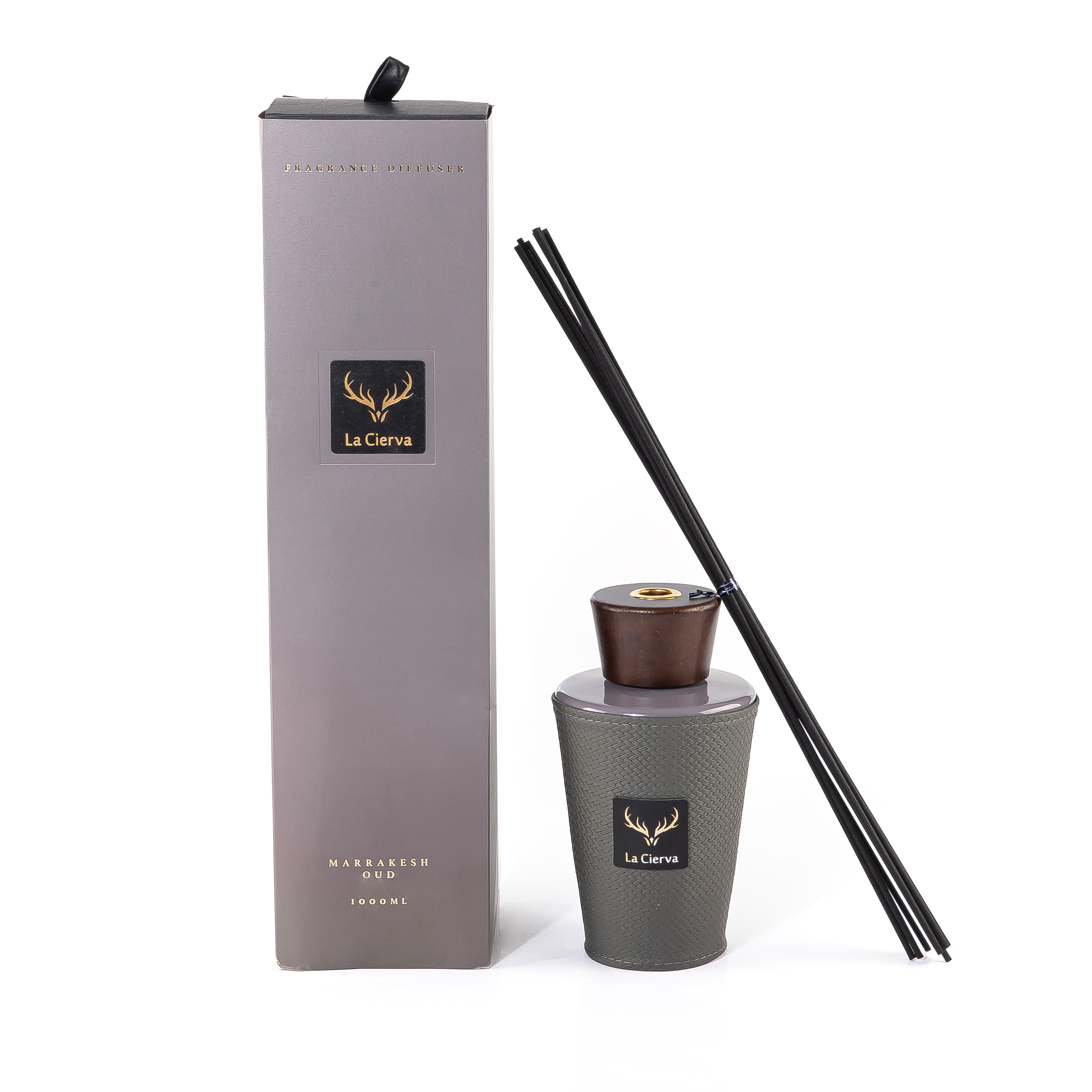 معطر الهواء Marrakesh Oud - رمادي غامق من لاسيرفا 1000 مل