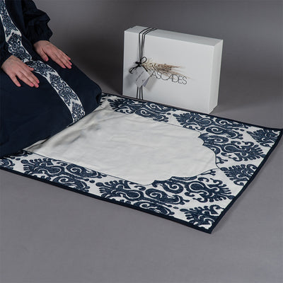 Premium islamic prayer set - blue