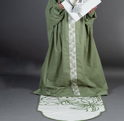 Premium islamic prayer set - green
