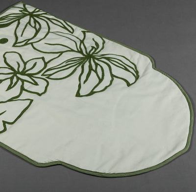 Prayer set box with acrylic cover - green