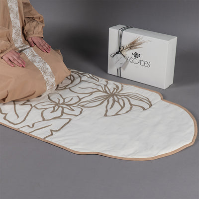 Premium islamic prayer set - beige