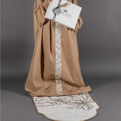 Premium islamic prayer set - beige