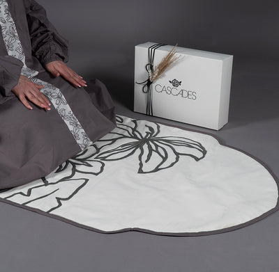 Premium islamic prayer set - black