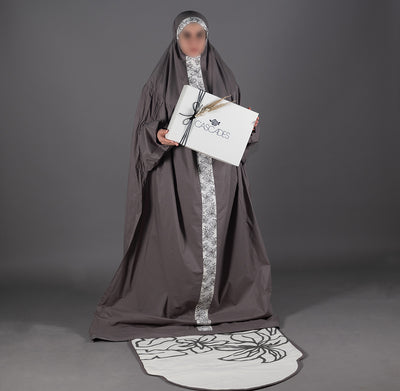 Premium islamic prayer set - black