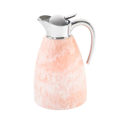 ترمس راتينج 1.5 لتر حافظ للحرارة - وردي