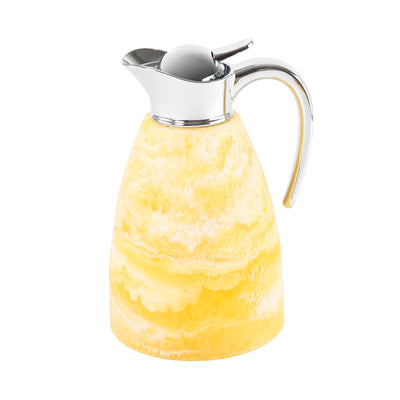 ترمس راتينج 1.5 لتر حافظ للحرارة - أصفر