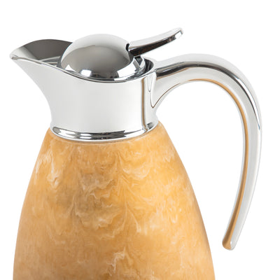 ترمس راتينج 1 لتر حافظ للحرارة - بني