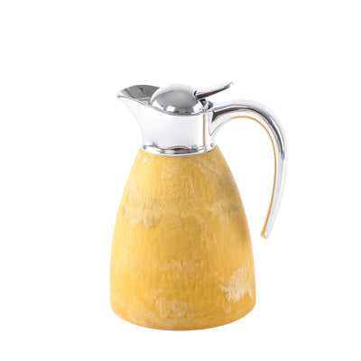 ترمس راتينج 1 لتر حافظ للحرارة - أصفر