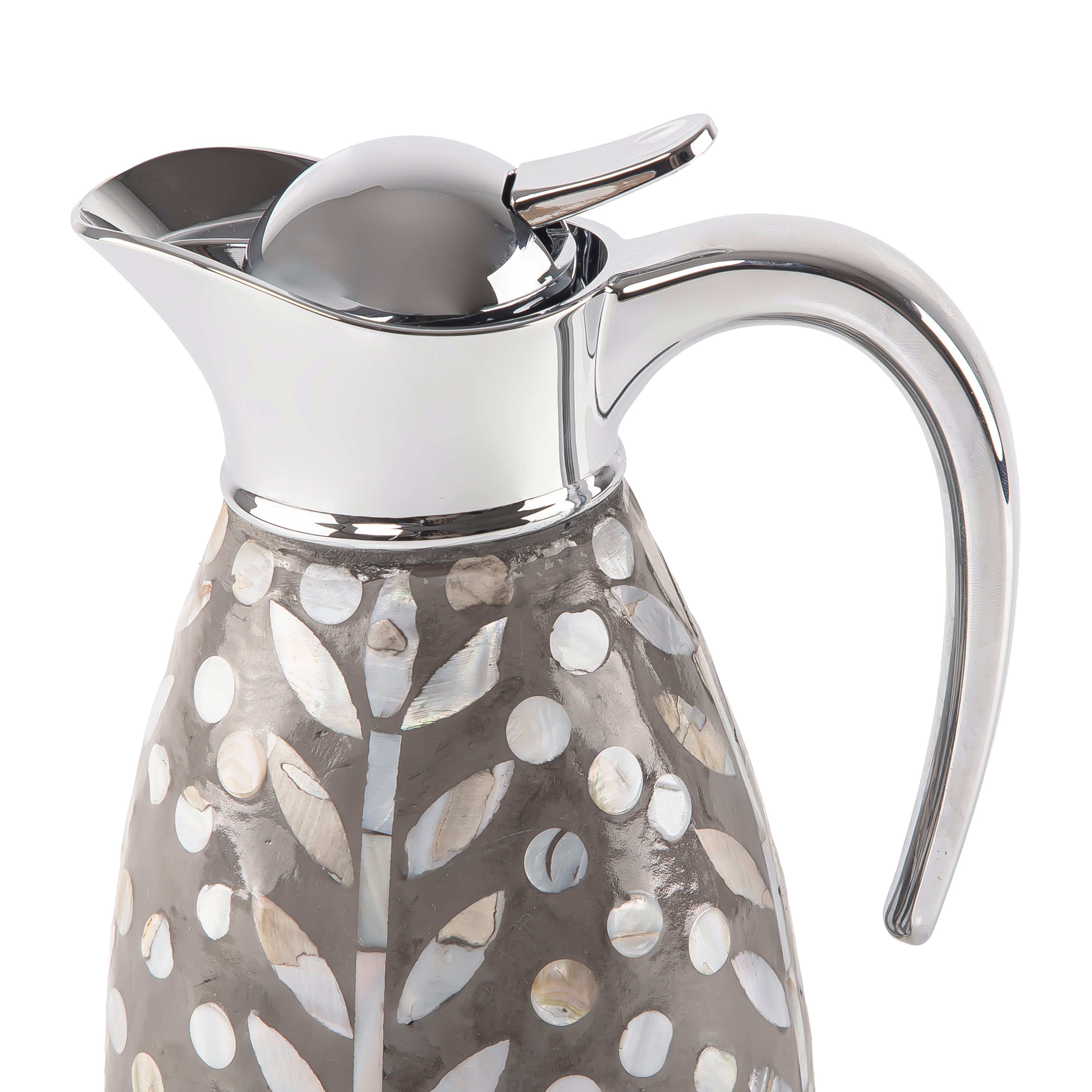 1.0L Mother of pearl thermos - grey